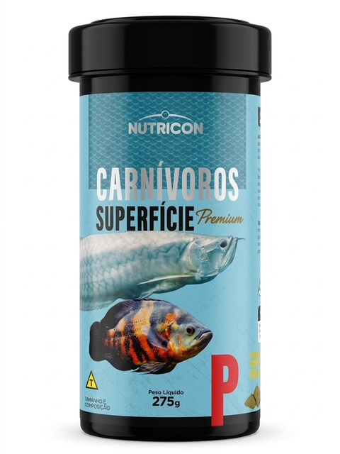 Ração Carnivoros Superfície Nutricon Premium Tamanho P 275g — foto do produto