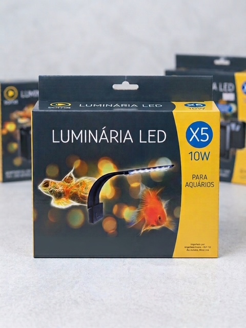Luminária Led Soma X5 10w na cor Branco — foto do produto