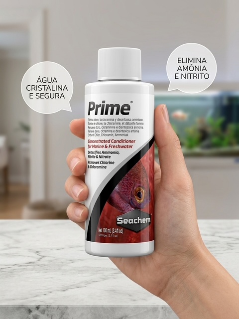 Seachem Prime 100ml — foto do produto