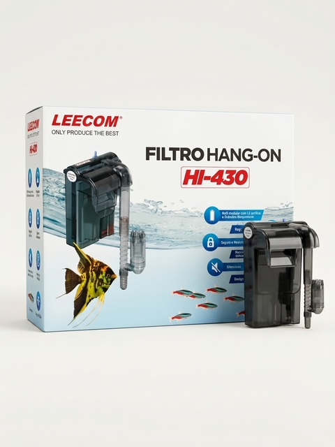 Filtro Externo Hang On Leecom Hi-430 350l/h Aquários Até 80l — foto do produto